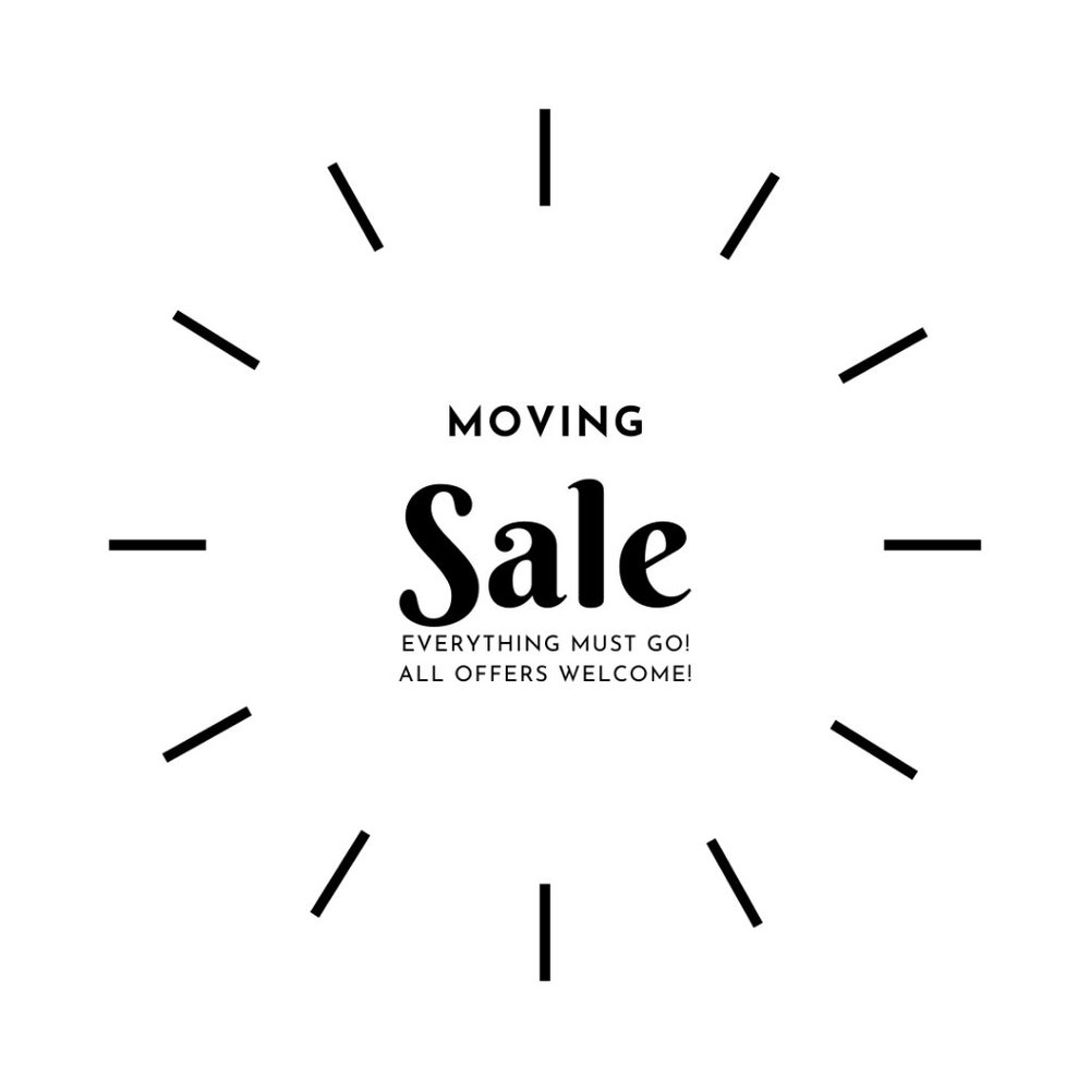EVERYTHING MUST GO!